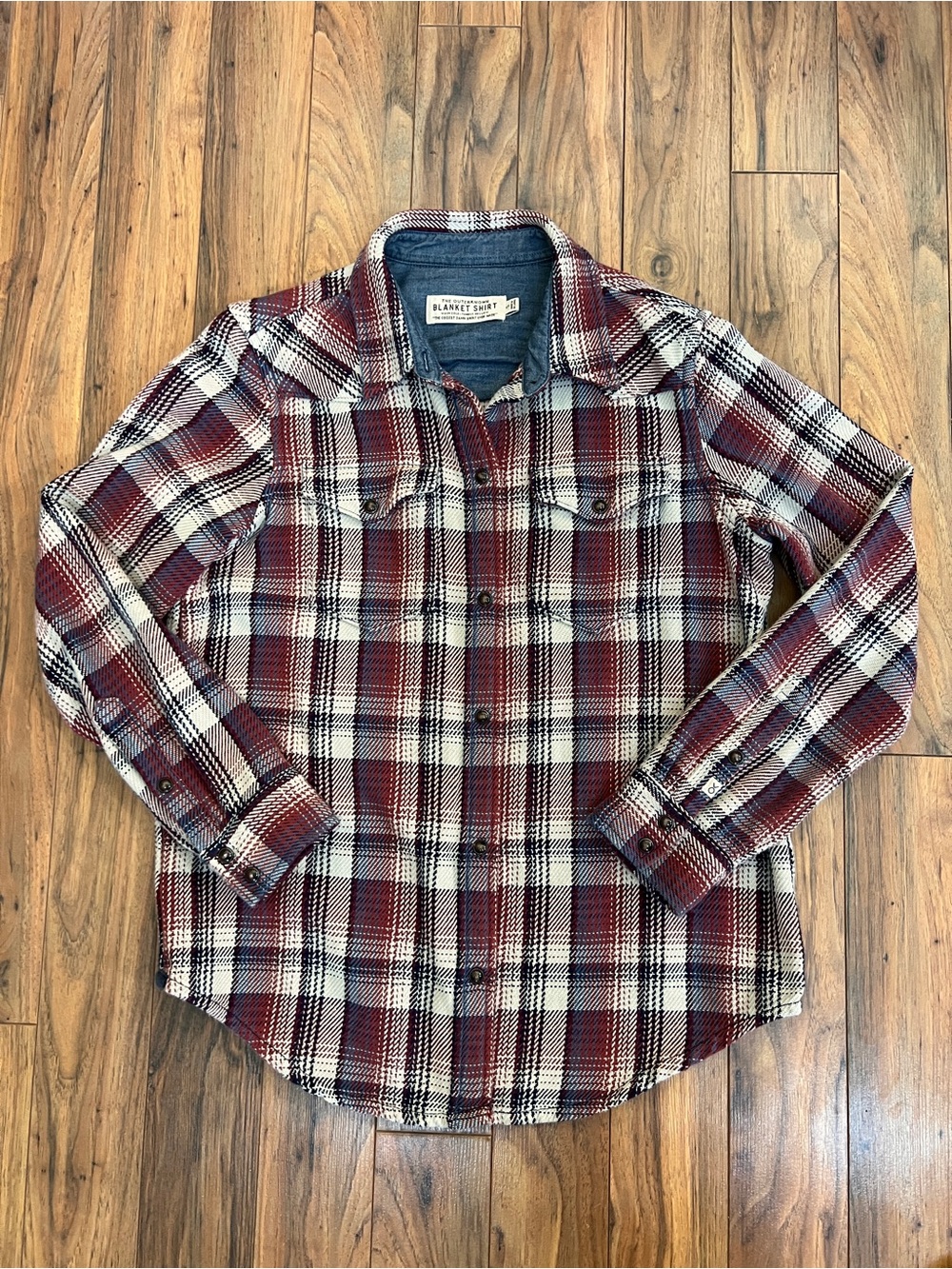 Outer Known Blanket Plaid Flannel Shirt